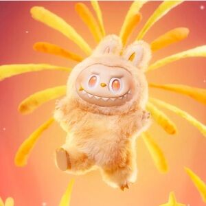 Pop Mart Big Into Energy Labubu Vinyl Plush - Happiness